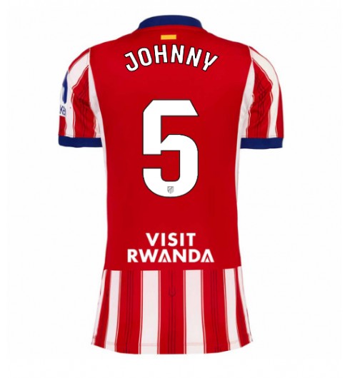 Atletico Madrid Johnny Cardoso #5 Hjemmedrakt Dame 2026-27 Korte ermer Atletico Madrid Johnny Cardoso #5 Hjemmedrakt Dame 2026-27 Korte ermer